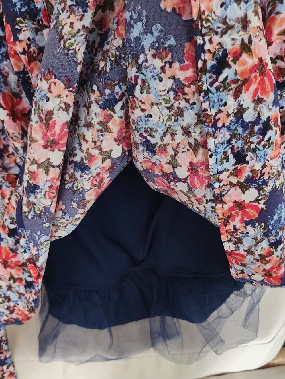 Emerald Sundae Sun Dress In Blues & Pinks Jr Sz 5 - Picture 9 of 10